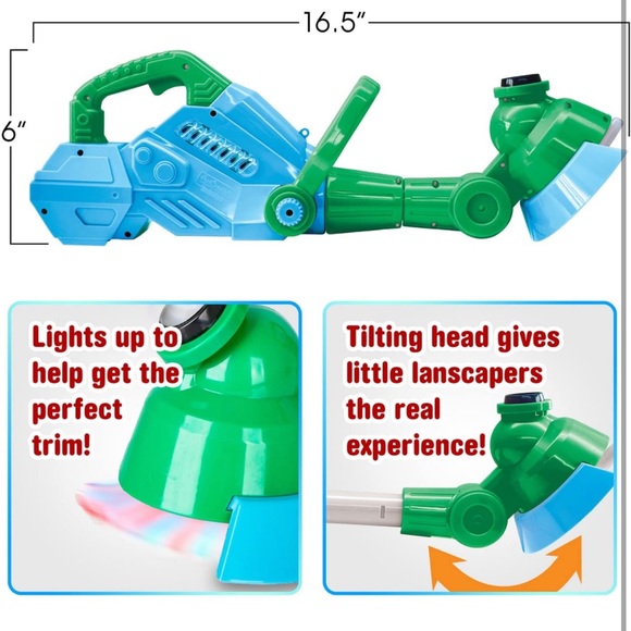Kids👦🏻👧🏻Bubble🫧BlowerStringGrass TrimmerMachineToyLights💡Sounds🔊&Bubble🫧 - Picture 7 of 9